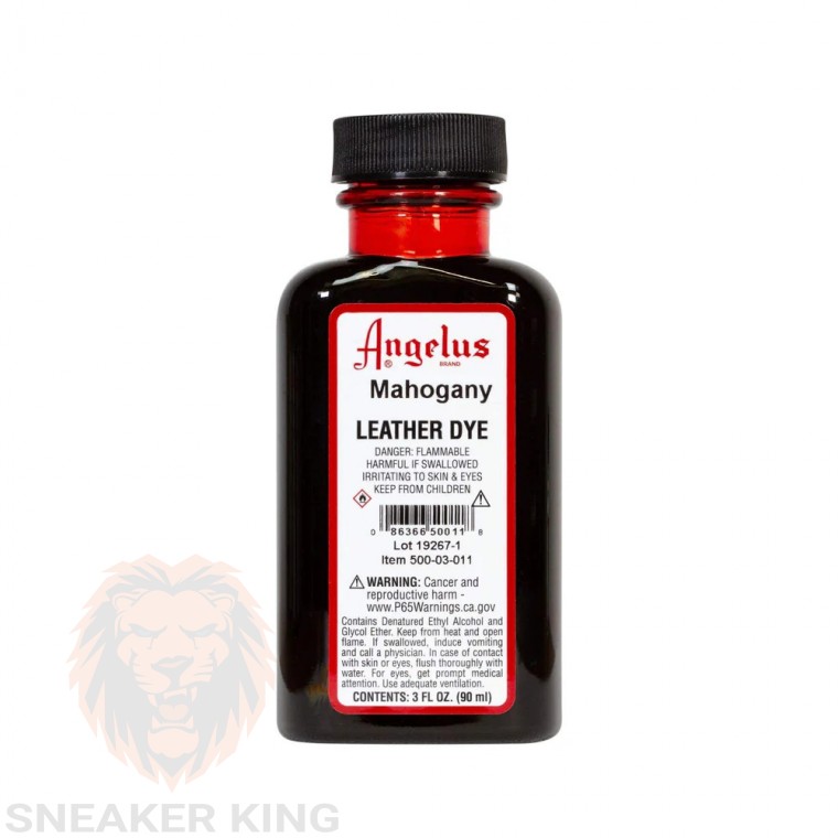 Барвник для шкіри Angelus leather dye Mohogany (червоне дерево) made in USA